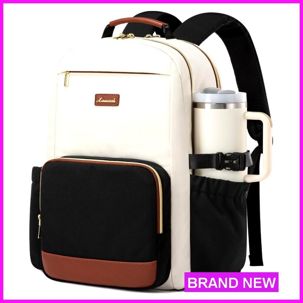 15.6 Inch Laptop Backpack Waterproof Work Travel College Teacher Bag